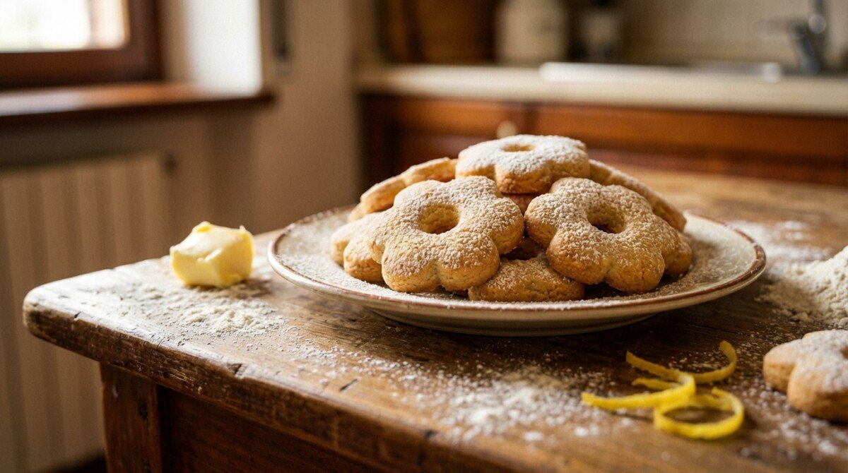 scopri come preparare i canestrelli italiani, biscotti friabili e irresistibili, con una ricetta semplice e veloce in pochi passaggi.