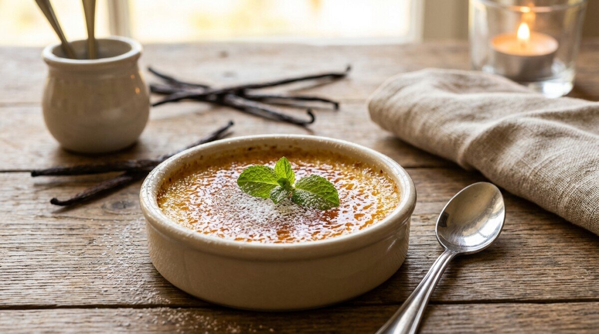 scopri la deliziosa versione italiana della crème brûlée, un dessert irresistibilmente cremoso e croccante che trasformerà i tuoi momenti in cucina.