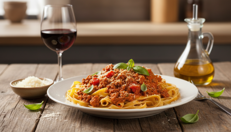 scopri la ricetta tradizionale delle tagliatelle al ragù bolognese, un piatto autentico e ricco di sapore perfetto per gustare la vera cucina italiana.