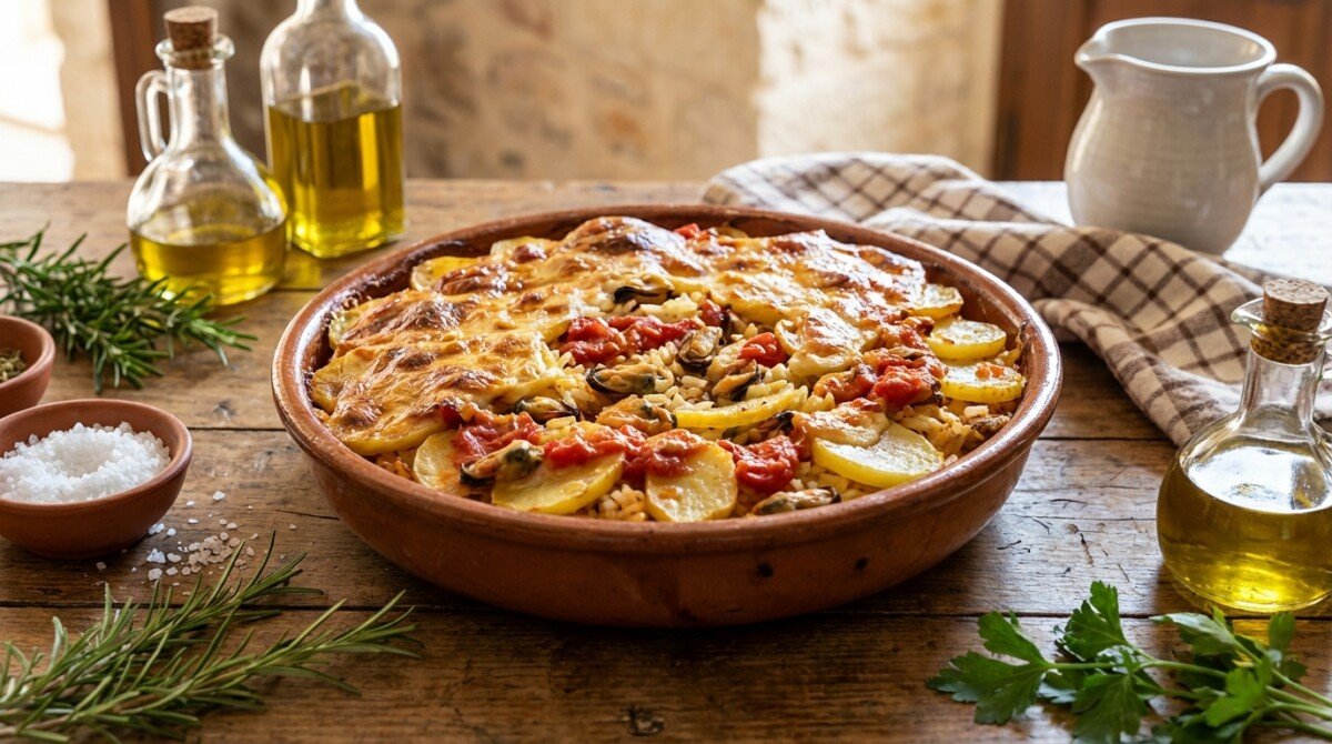 scopri la ricetta infallibile della tiella barese facile, un piatto tradizionale ricco di sapori autentici che conquista tutti al primo assaggio.