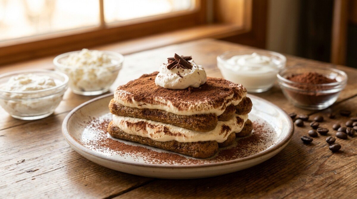 scopri la guida definitiva per preparare un tiramisù senza mascarpone: ricette facili e alternative gustose per un dessert cremoso e irresistibile.