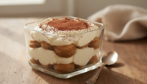 scopri la ricetta del tiramisù senza panna né uova, un dolce leggero e gustoso perfetto per tutti. facile da preparare e ideale per chi cerca un dessert sano e delizioso.