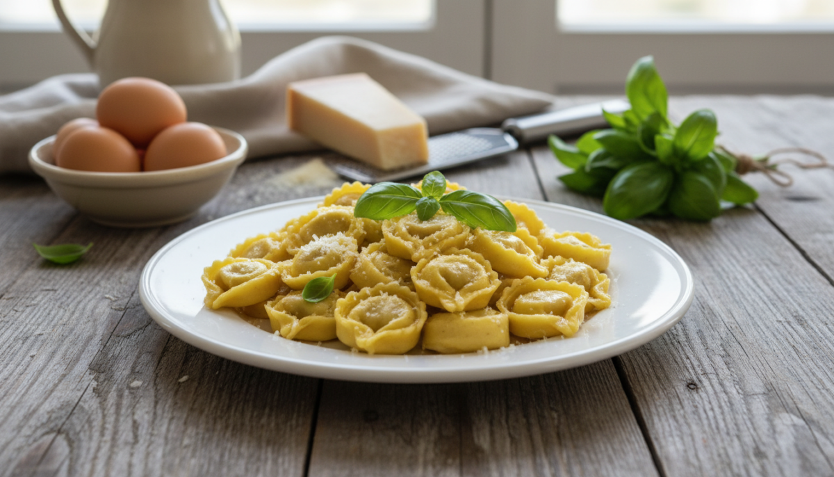 scopri i segreti dei tortellini emiliani fatti in casa: una tradizione autentica per una ricetta perfetta e gustosa da preparare facilmente.