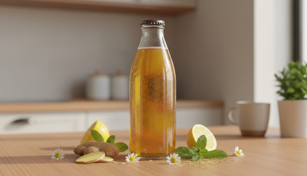 scopri la versione moderna del kombucha per il gonfiore: un approccio prudente e innovativo che sta rivoluzionando il benessere digestivo.
