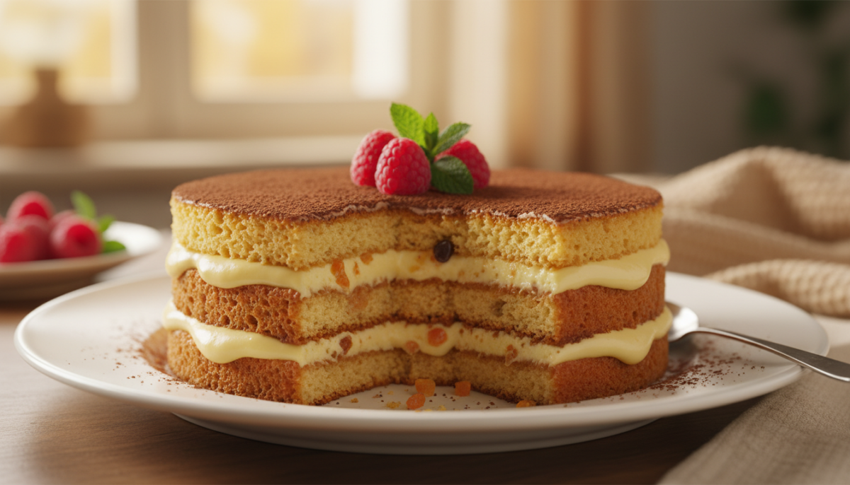 scopri la ricetta tradizionale della zuppa inglese senza alchermes, un dolce al cucchiaio senza alcol, perfetto per tutta la famiglia.