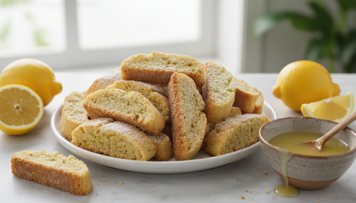 scopri la ricetta leggera e gustosa dei biscotti al limone senza burro, perfetti per chi cerca un dolce sano e saporito da gustare in ogni momento.