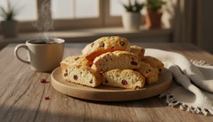 deliziosi biscotti morbidi da colazione, perfetti per iniziare la giornata con un tocco di dolcezza e buon umore.