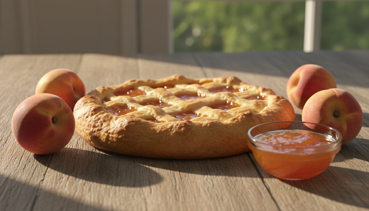 scopri come preparare una crostata con confettura di pesche, una ricetta semplice e gustosa perfetta per l’estate. ideale per gustare un dolce fresco e genuino in pochi passaggi.