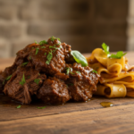 Genovese napoletana a cottura lenta per un sapore autentico e ricco