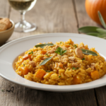 Risotto zucca e amaretti tradizionale: sapori autunnali e ricetta facile