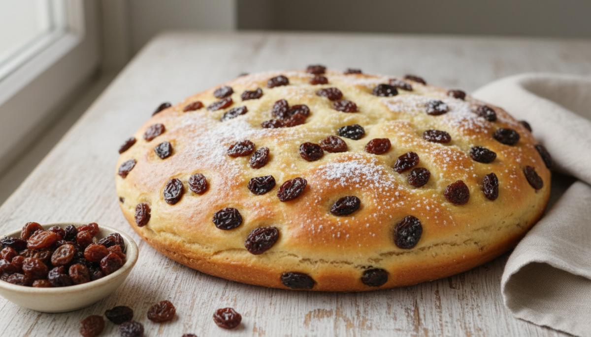scopri la ricetta della schiacciata dolce con uvetta, un dolce soffice e profumato perfetto per ogni occasione. consigli e trucchi per prepararla al meglio e deliziare la tua famiglia.