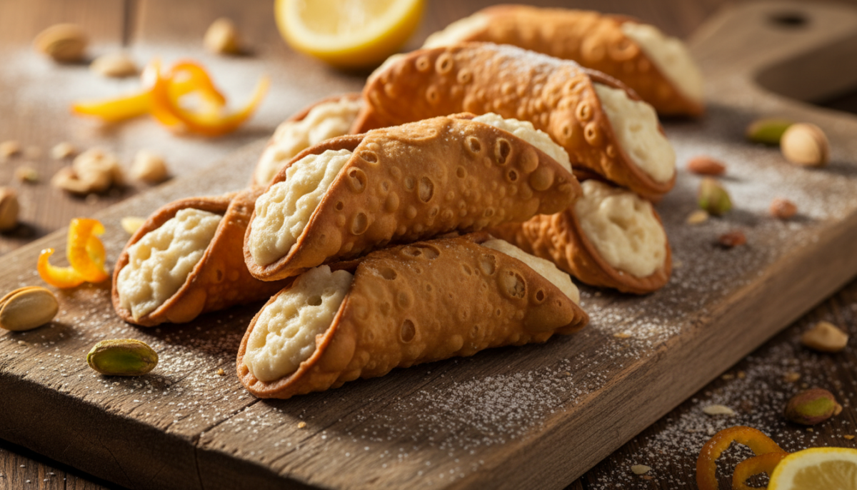 scopri i segreti per una cottura perfetta delle cialde dei cannoli siciliani e prepara dolci croccanti e irresistibili.