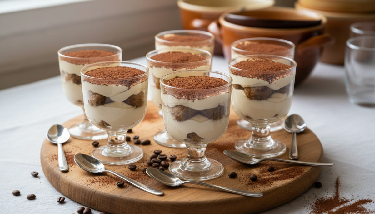 scopri idee semplici e gustose per preparare tiramisù monoporzione perfetti per buffet e ogni occasione speciale.