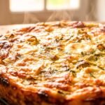 La sera in cui ho tolto la base alla quiche porri-caprino, nessuno ha più voluto tornare indietro