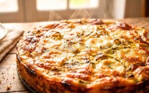 La sera in cui ho tolto la base alla quiche porri-caprino, nessuno ha più voluto tornare indietro