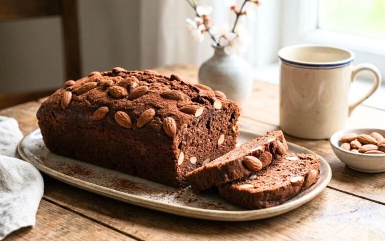 « La faccio ogni domenica in 20 minuti »: il plumcake cioccolato-mandorle che conquista tutti