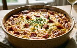 Questa quiche al chorizo ​​trasforma la derisione in complimenti