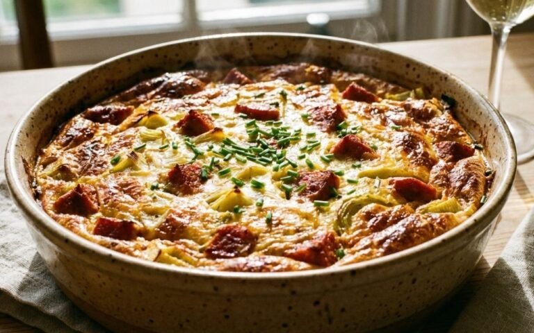 Questa quiche al chorizo ​​trasforma la derisione in complimenti