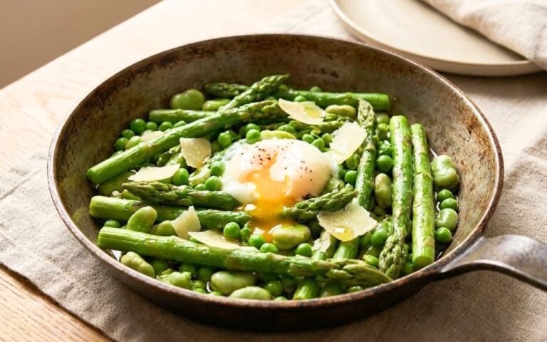 Questa ricetta da 10 minuti con tre verdure e un uovo trasforma le mie serate