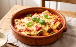 Questa ricetta per tubi ripieni di ricotta e prosciutto rivoluziona i gratin in 30 minuti