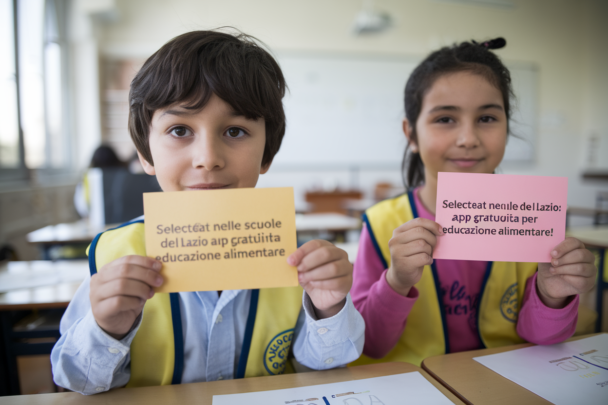 Immagine illustrativa: ARSIAL offre alle scuole del Lazio licenze gratuite di SelectEat, app educativa