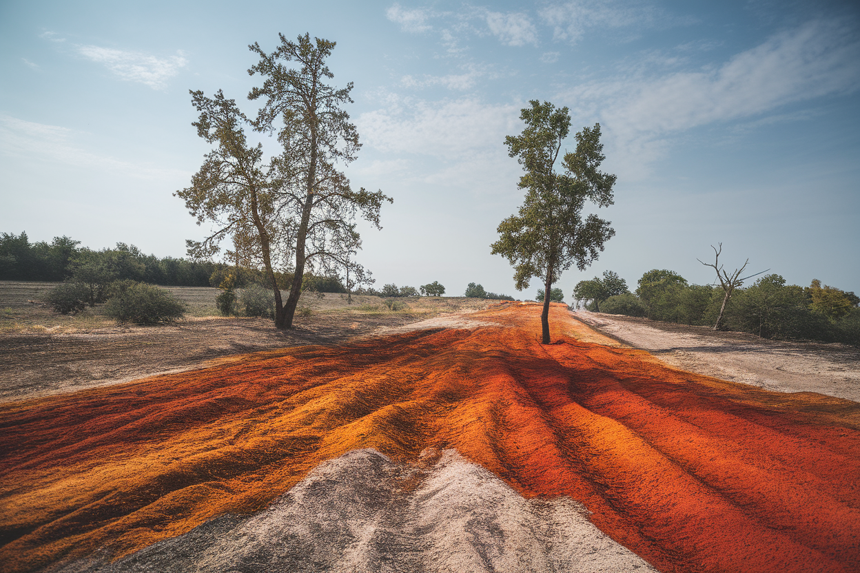 I colori dello stress nell'Appennino centrale dopo il 24 agosto 2016