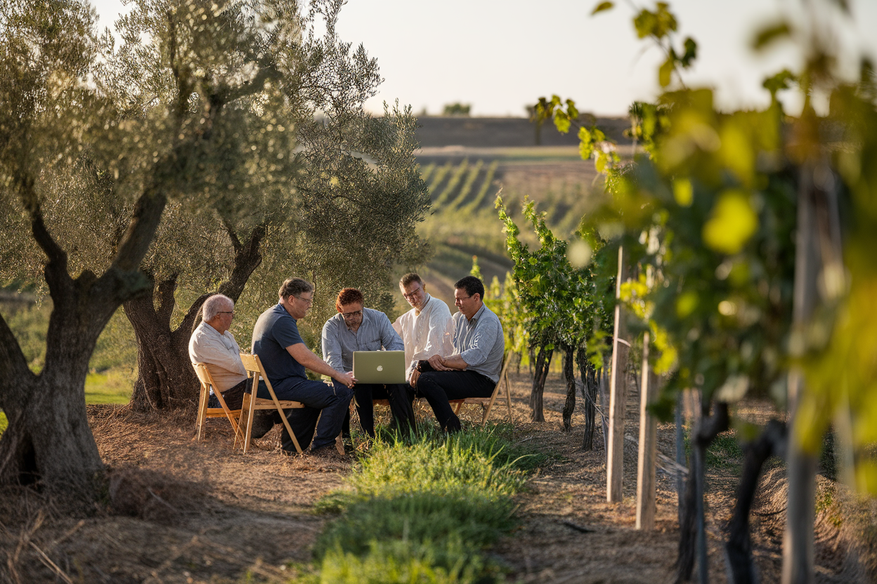 Aziende agricole del Lazio che si registrano su ExperienceLazio.it all'aperto