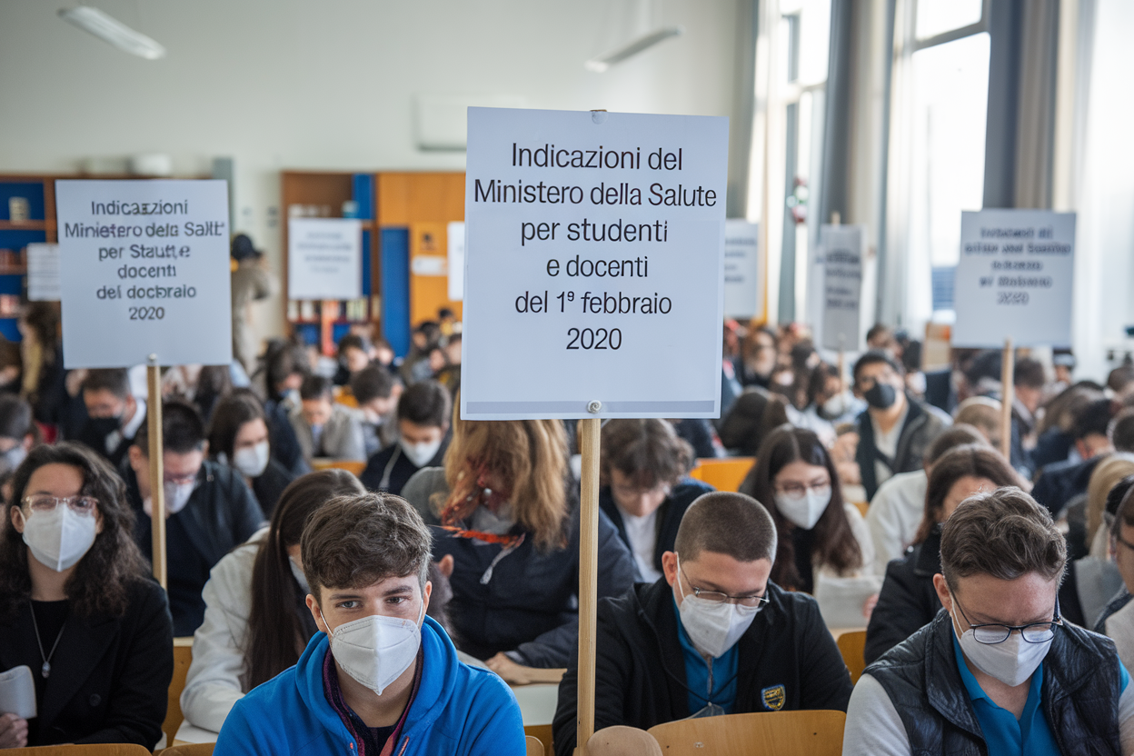 Immagine illustrativa: Nota del Ministero della Salute del 1° febbraio 2020 con indicazioni per