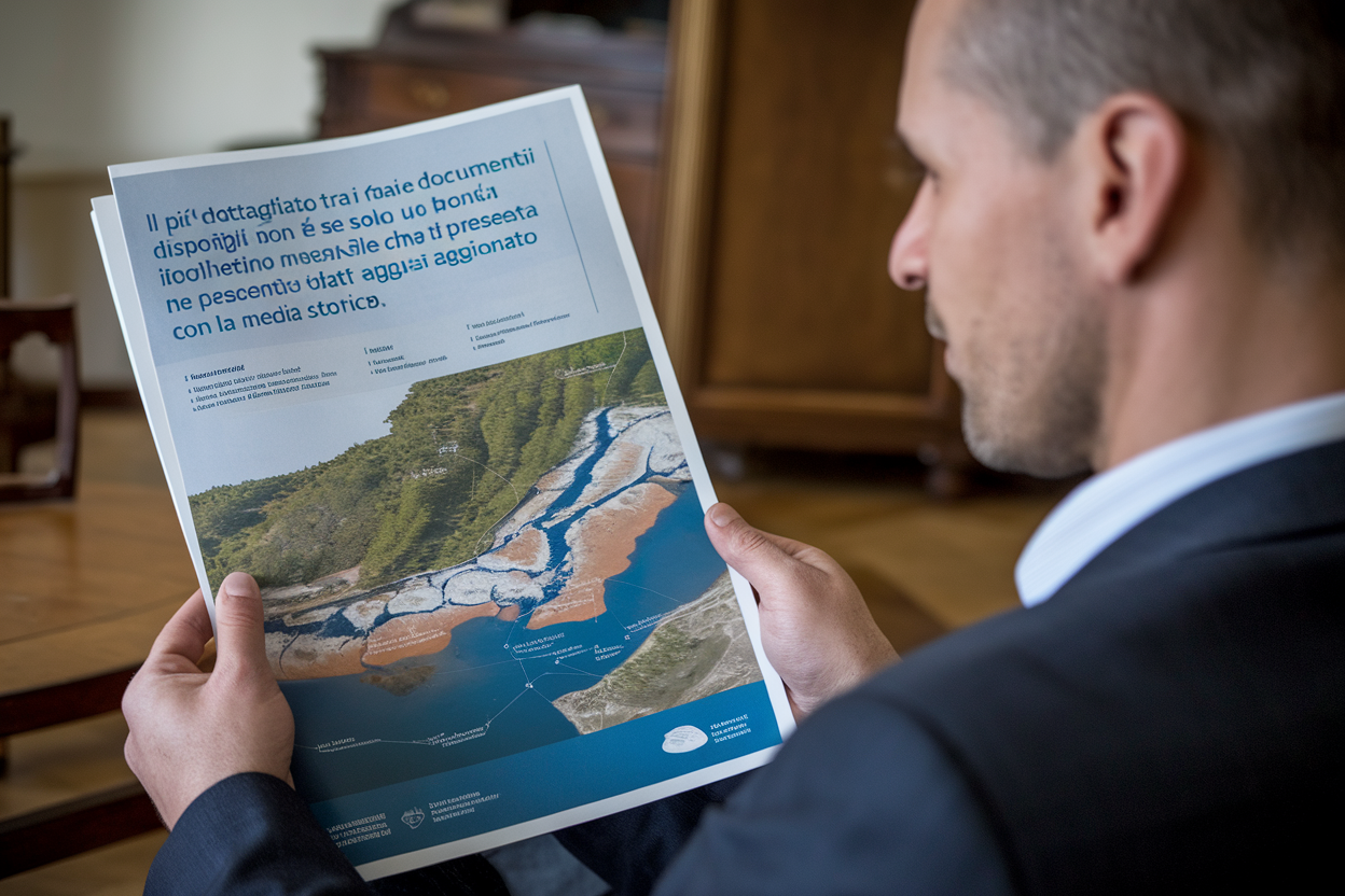 Immagine illustrativa: ARPA Liguria ha pubblicato il Bollettino Idrologico Mensile con dati su precipitazioni,